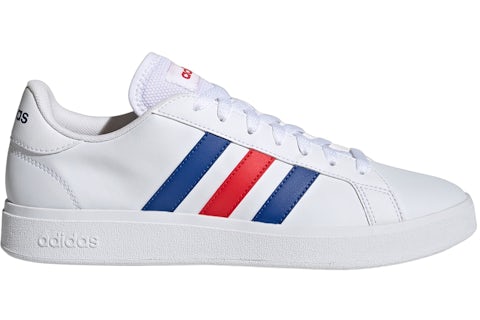 adidas Grand Court bébé Cloud Blanc Royal Bleu Vivid Rouge Homme
