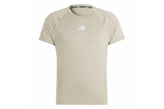 adidas Gym Training Tee Silver Pebble