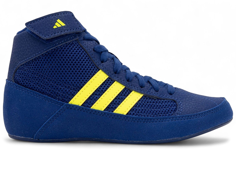 Pre-owned Adidas Originals Hvc 2 Sneakers In Royal Blue/solar Yellow
