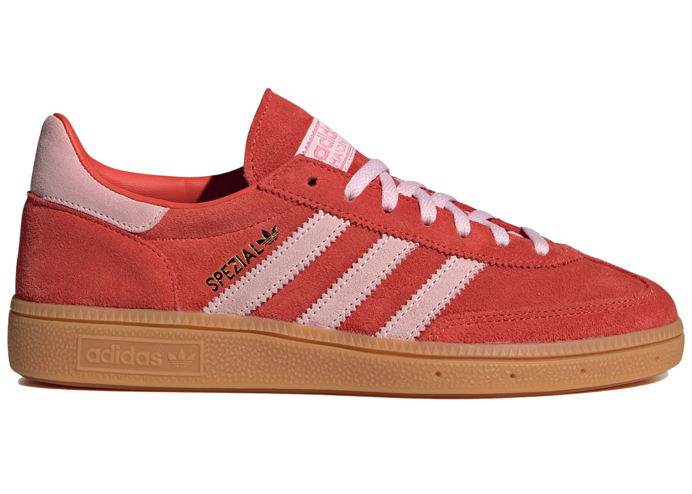 adidas Handball Spezial Bright Red Clear Pink (Women's) - IE5894 - US