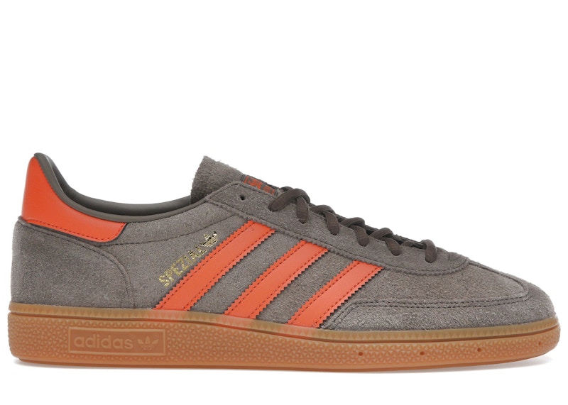 adidas Handball Spezial Cargo Brown Orange Gold Metallic Men's