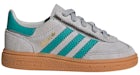 Fermeture Adidas Handball Spezial Comfort, gris, deux gommes turquoises pures (TD)