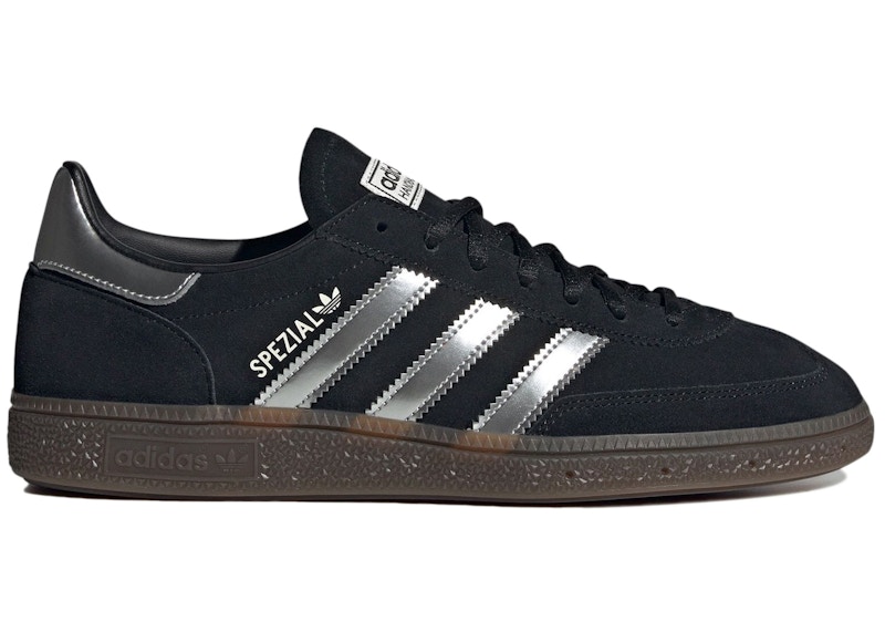 adidas Handball Spezial Core Nero Argento Metallizzato Uomo JP5356 IT