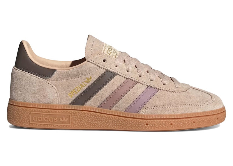 Pre-owned Adidas Originals Handball Spezial Mauve Clay (women's) Sneakers In Halo Blush/magic Mauve/warm Clay