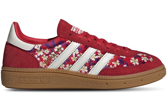 adidas Handball Spezial Liberty London Floral, halbglänzend, Rot (GS)