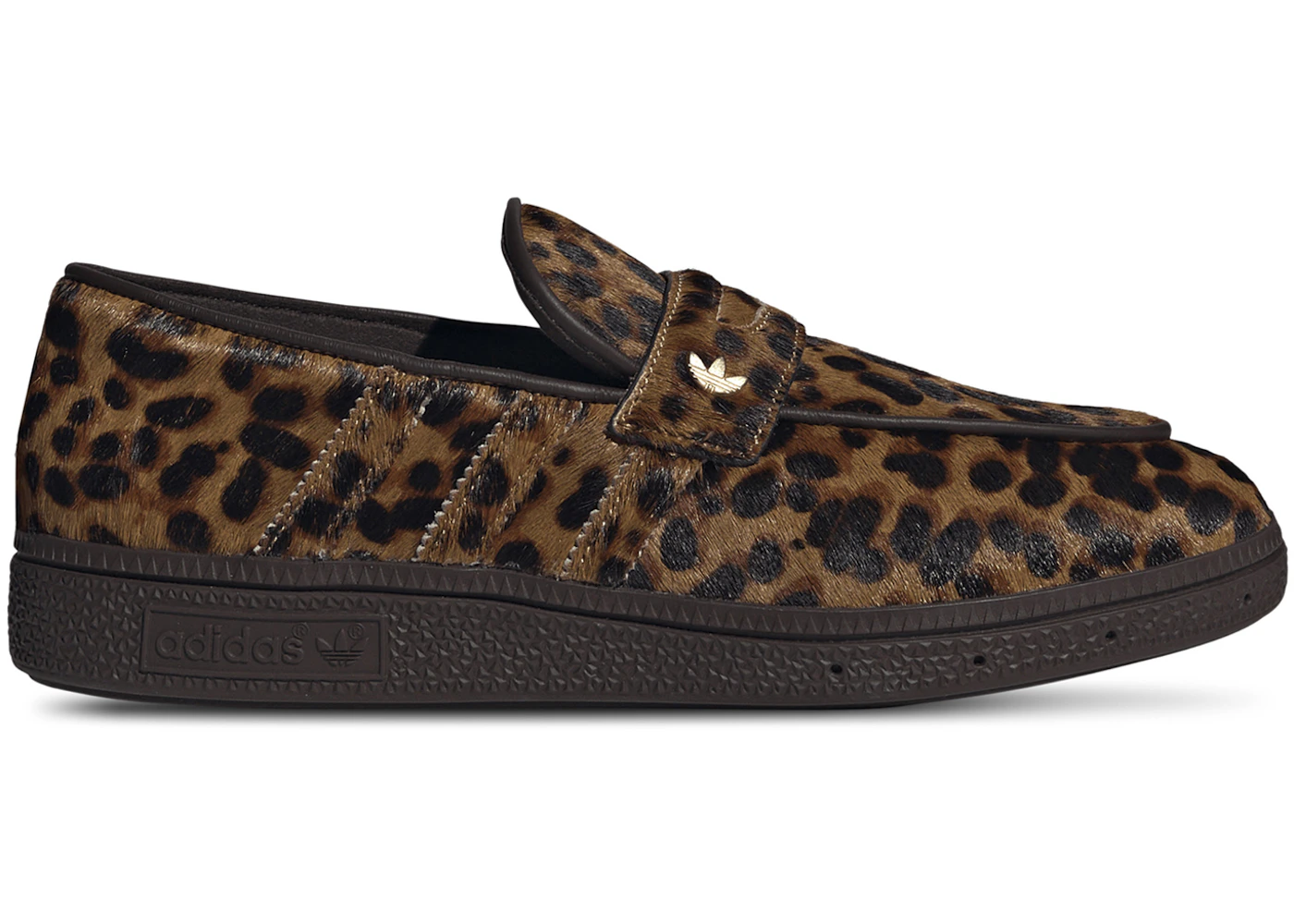 adidas Handball Spezial Loafer Leopard Print Dark Brown (Women's)