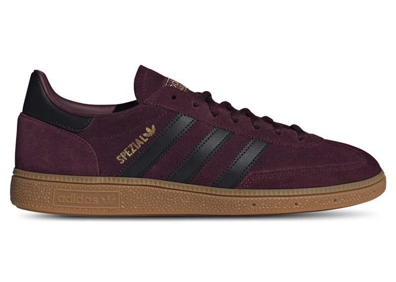 adidas Handball Spezial Maroon Black Men's - JR3848 - US adidas Handball Spezial Maroon Black Men's - JR3848 - US
