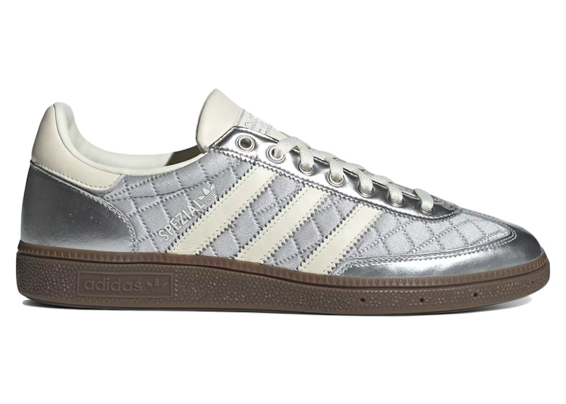 adidas Handball Spezial Silver Metallic Cream White Gum