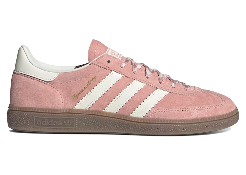 Men's Adidas Handball Spezial Sneakers in Wonder Mauve/Off White/Gum