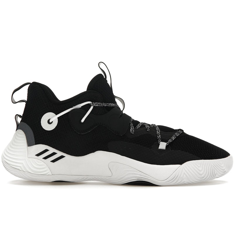 adidas Harden Stepback Black White Men's GY8630 US
