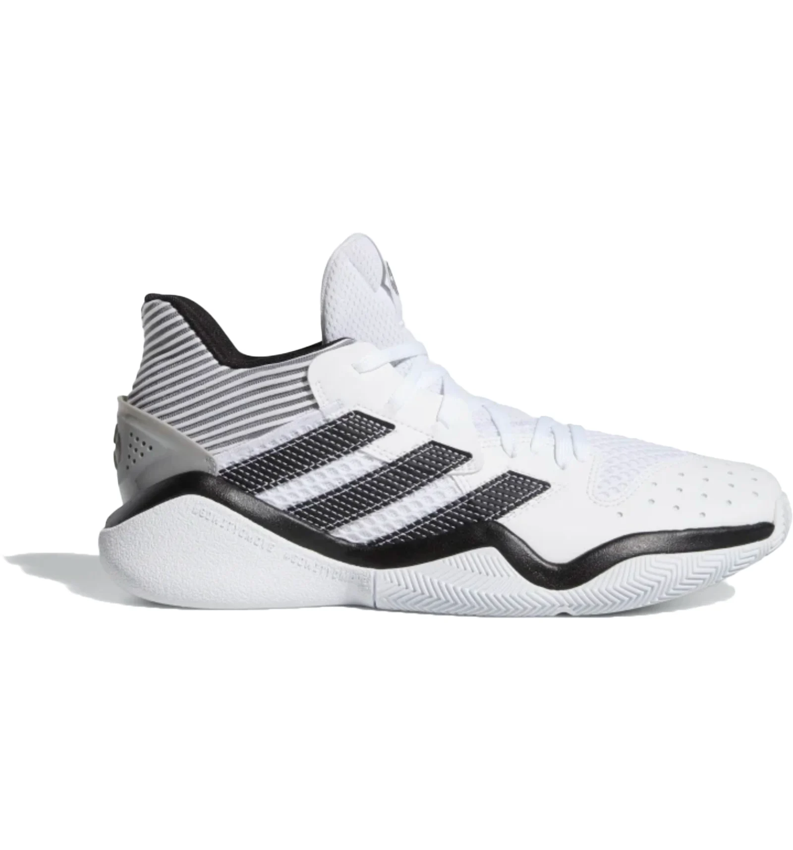 Harden top white shoes