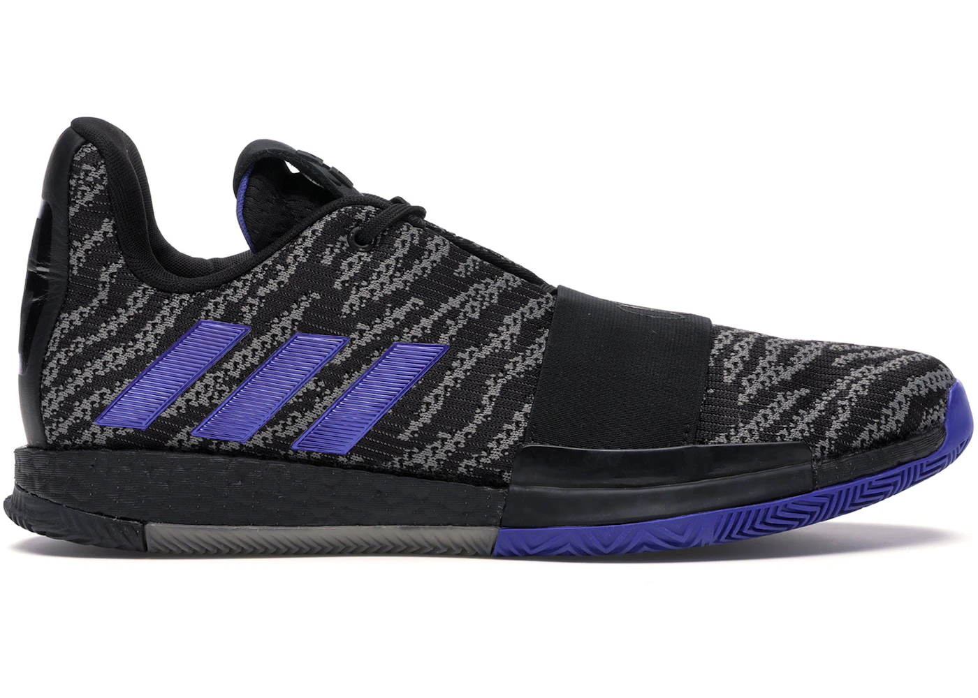 adidas Harden Core Black Active Blue Men's G26811/EE3957 US