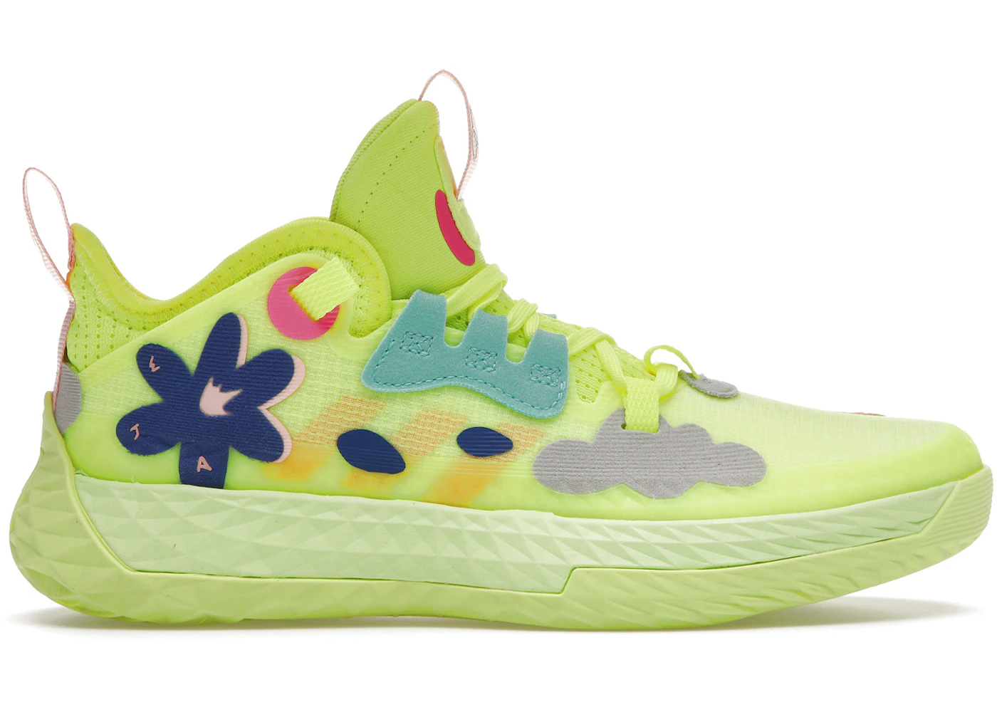 adidas Harden Vol. 5 Futurenatural Solar Yellow (GS) - G57982 - US