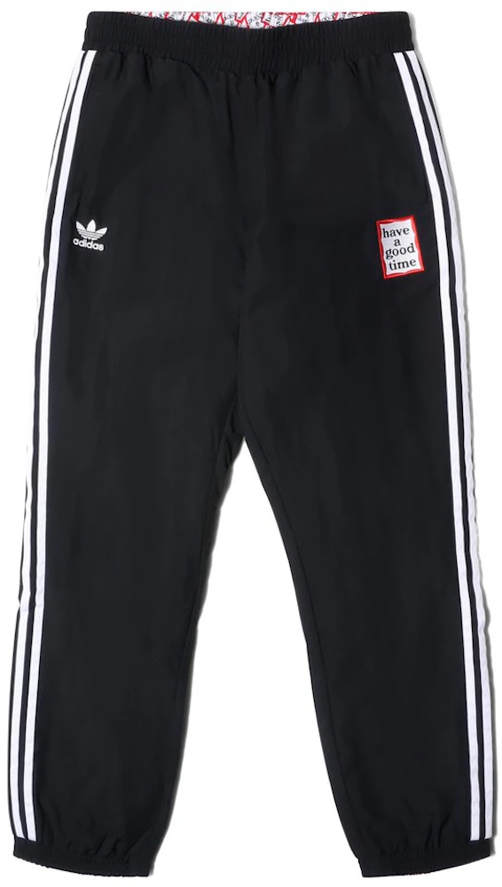 adidas Have A Good Time Reversible Track Pant Black Men's - FW18 - GB