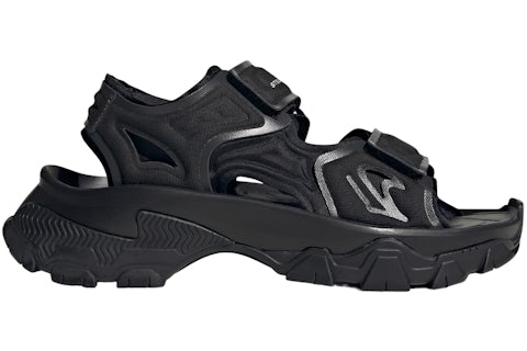 adidas Hika Outdoor Sandals By Stella Mccartney Core Black Utility Black (Women's)