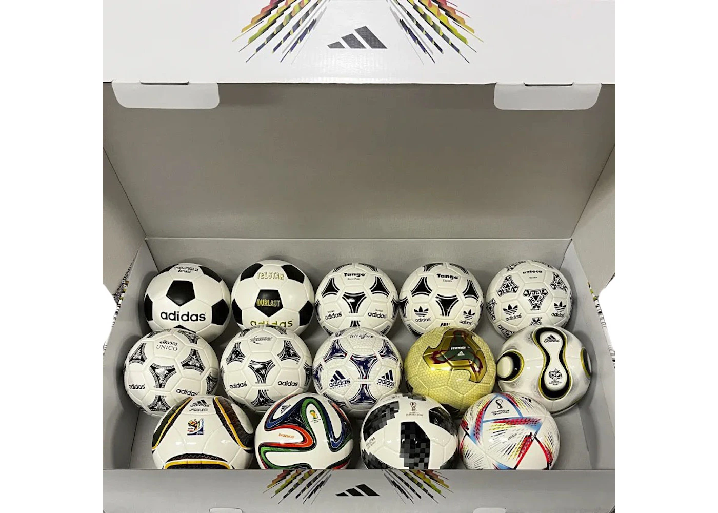 adidas Historical Soccer Mini Ball Set - US