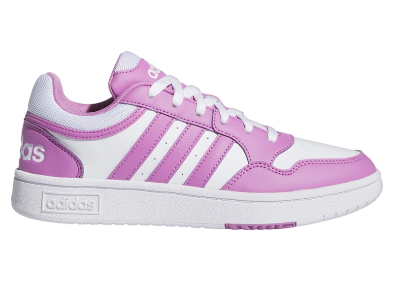 adidas Wmns Hoops 3.0 Low 'White Preloved Purple' | Women's Size 6.5 - IH0174