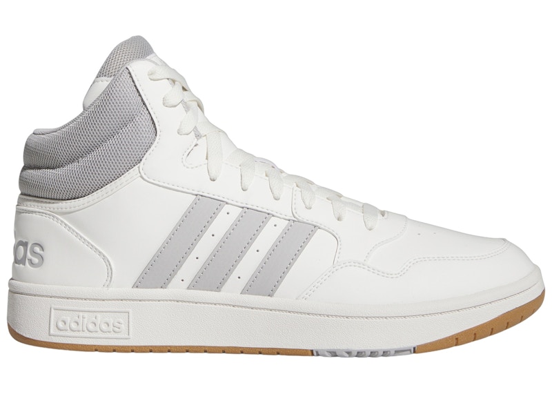 adidas Hoops 3.0 Mid Classic Vintage Core White Grey Gum - IG5568
