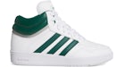 adidas Hoops 4.0 Mid Cloud White Collegiate Green Grey Two (GS)