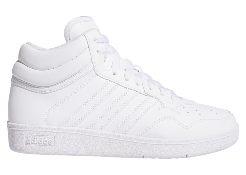 Pre-owned Adidas Originals Hoops 4.0 Mid Sneakers In Cloud White/core Black In Multi