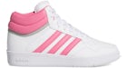 adidas Hoops 4.0 Mid Cloud White Pink Fusion Grey Two (GS)
