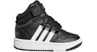 adidas Hoops Mid Black White Grey (TD)