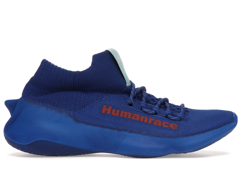 Adidas blue human store race