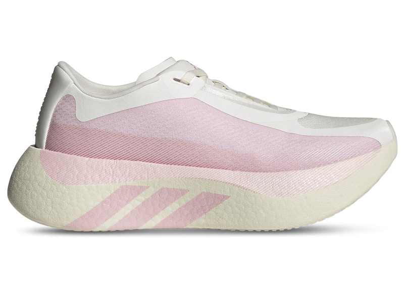 Adidas Hyper Boost Edge (Women's) Sneakers in Off White/Clear Pink