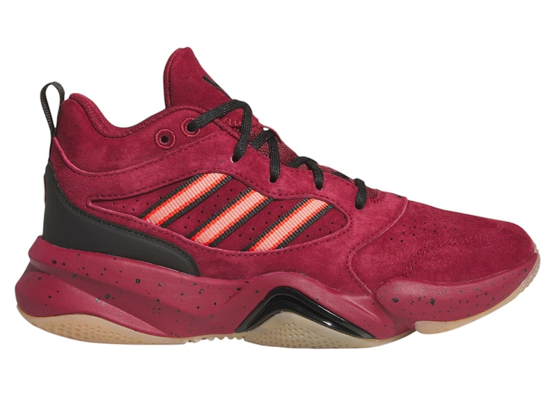 Pre-owned Adidas Originals Impact Flx Ii Patrick Mahomes Tailgate Sneakers In Burgundy/core Black/gum