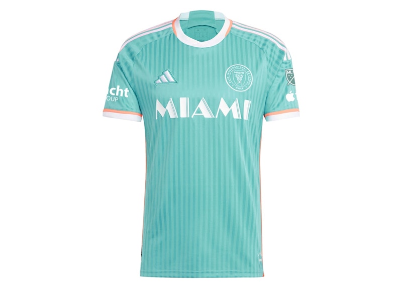 Camiseta adidas Inter Miami CF 2024 Archive Authentic Aqua Hombre SS24 MX