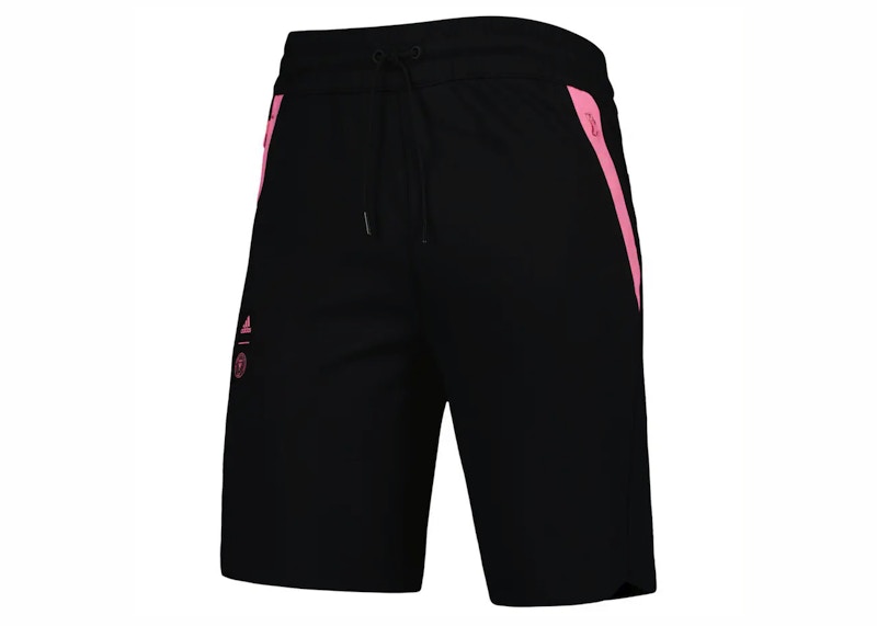 adidas Inter Miami CF Player Club 2023 Travel Shorts Black Men's