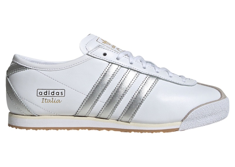 adidas ITALIA 70s FTWR/CORE/GREY 国内発送 adidas Italia 70s Cloud White Silver Metallic Cream White