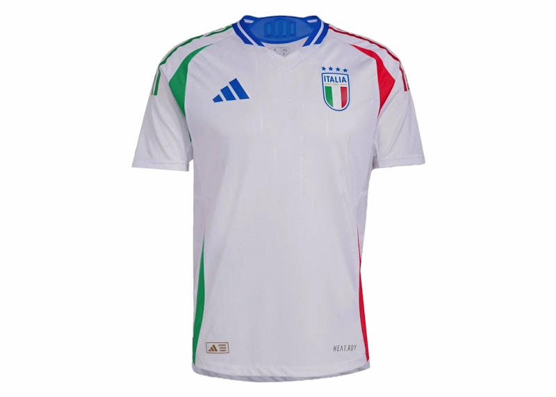 adidas Italy 2024 Away Authentic Jersey White Men's - SS24 - US