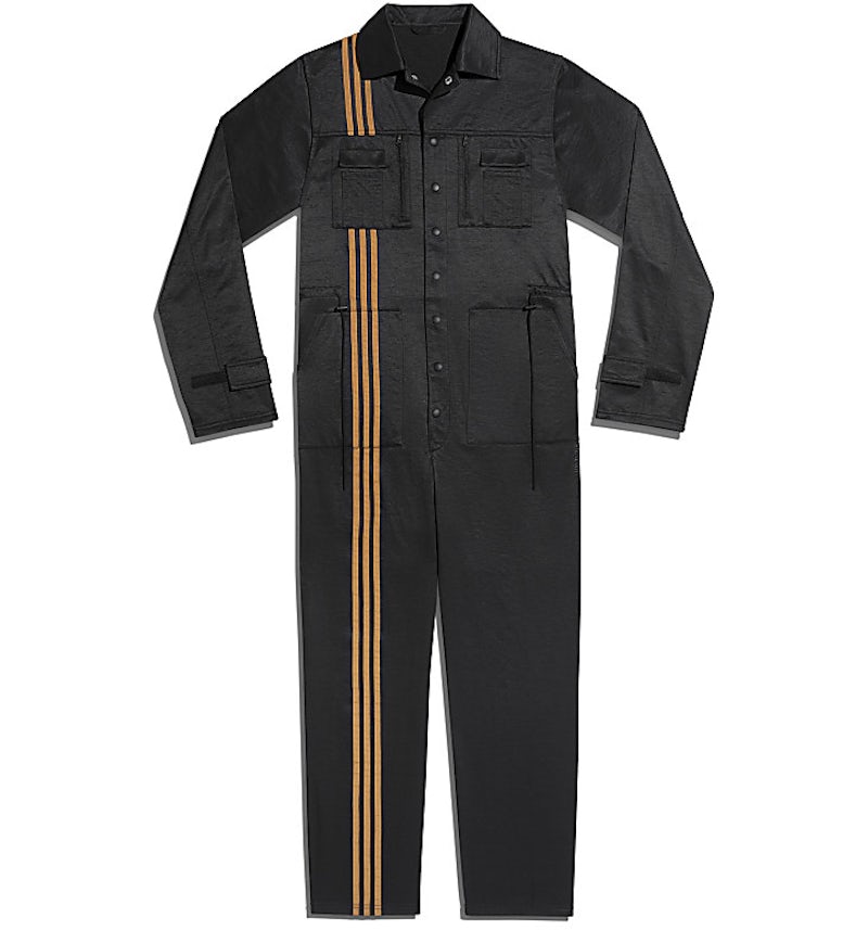 adidas Ivy Park 3-Stripes Jumpsuit (Gender Neutral) Black FW20 US
