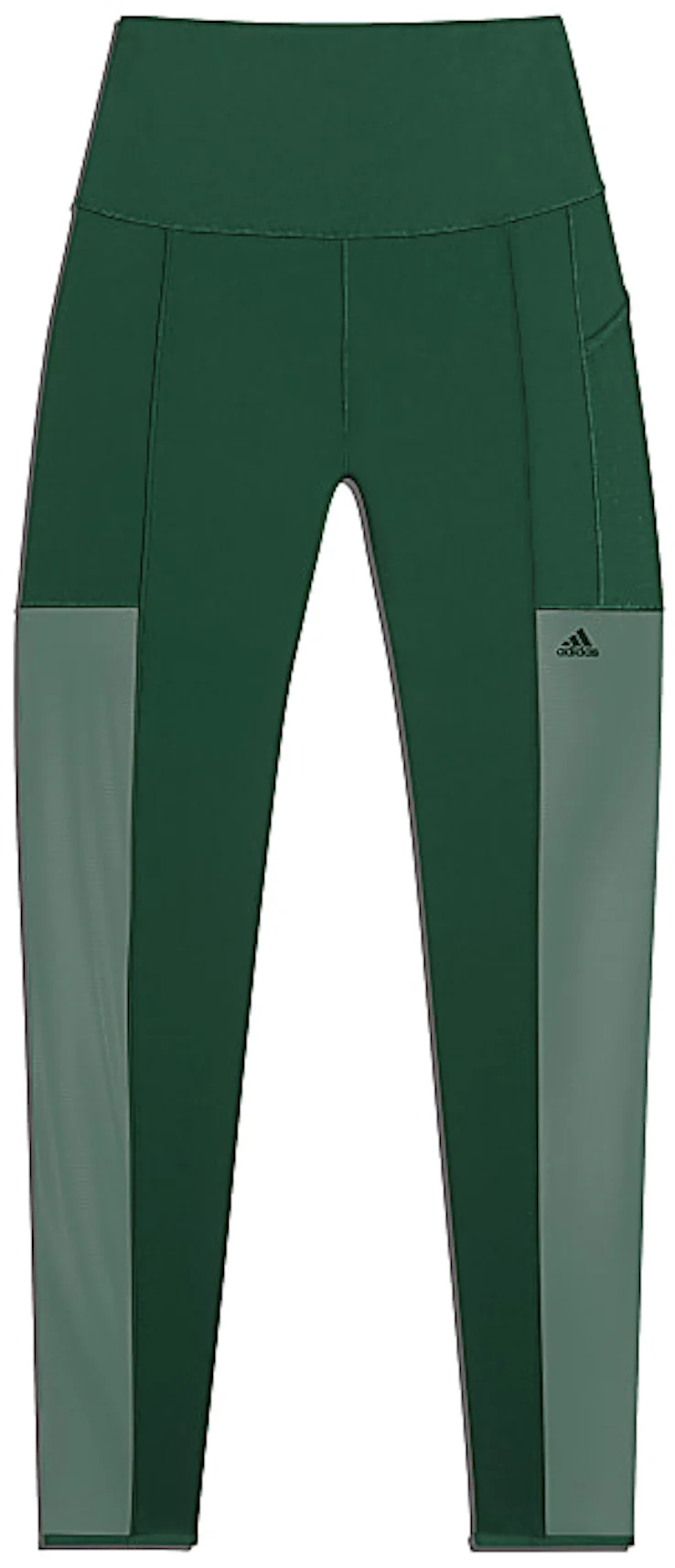 adidas Ivy Park Cutout Medium Support Bra (Plus Size) Dark Green