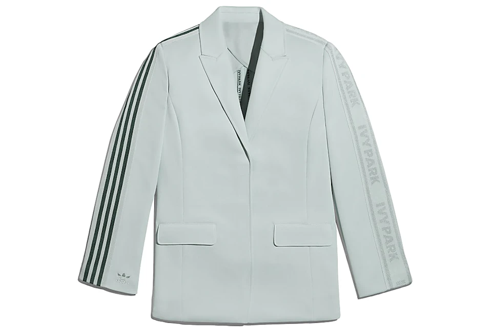 adidas Ivy Park 3-Stripes Suit Jacket Green Tint/Dark Green