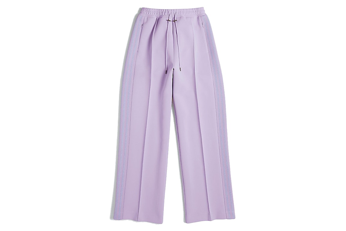 Pre-owned Adidas Originals Adidas Ivy Park 3-stripes Suit Pants Purple Glow