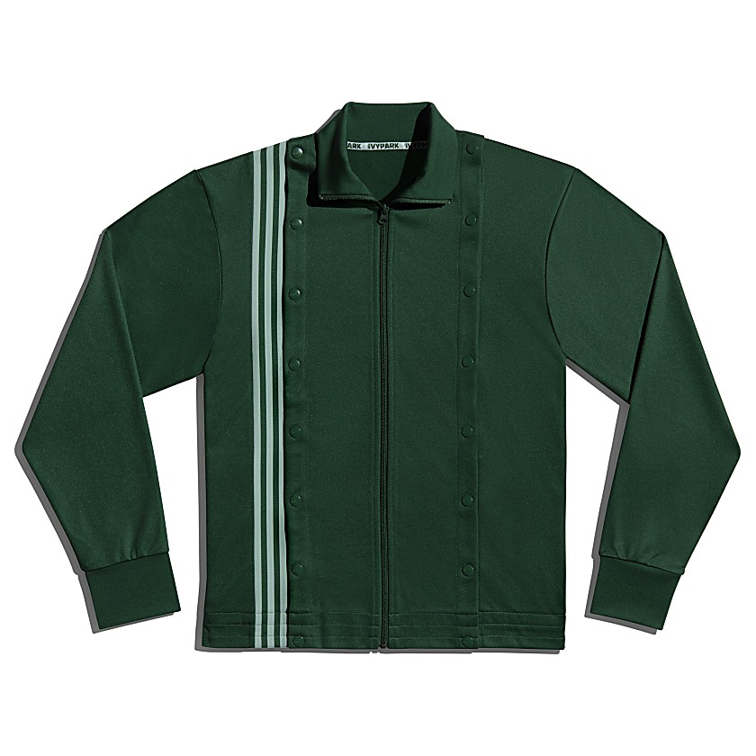 adidas Ivy Park 3-Stripes Track Jacket (Gender Neutral) Dark Green
