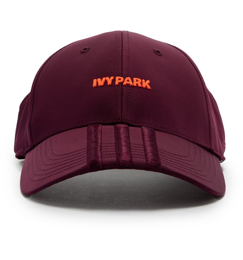 adidas Ivy Park Backless Cap Maroon Solar Orange FW19 GB