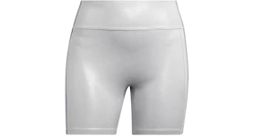 adidas Ivy Park Biker Shorts (Plus Size) Light Solid Grey/Silver Metallic