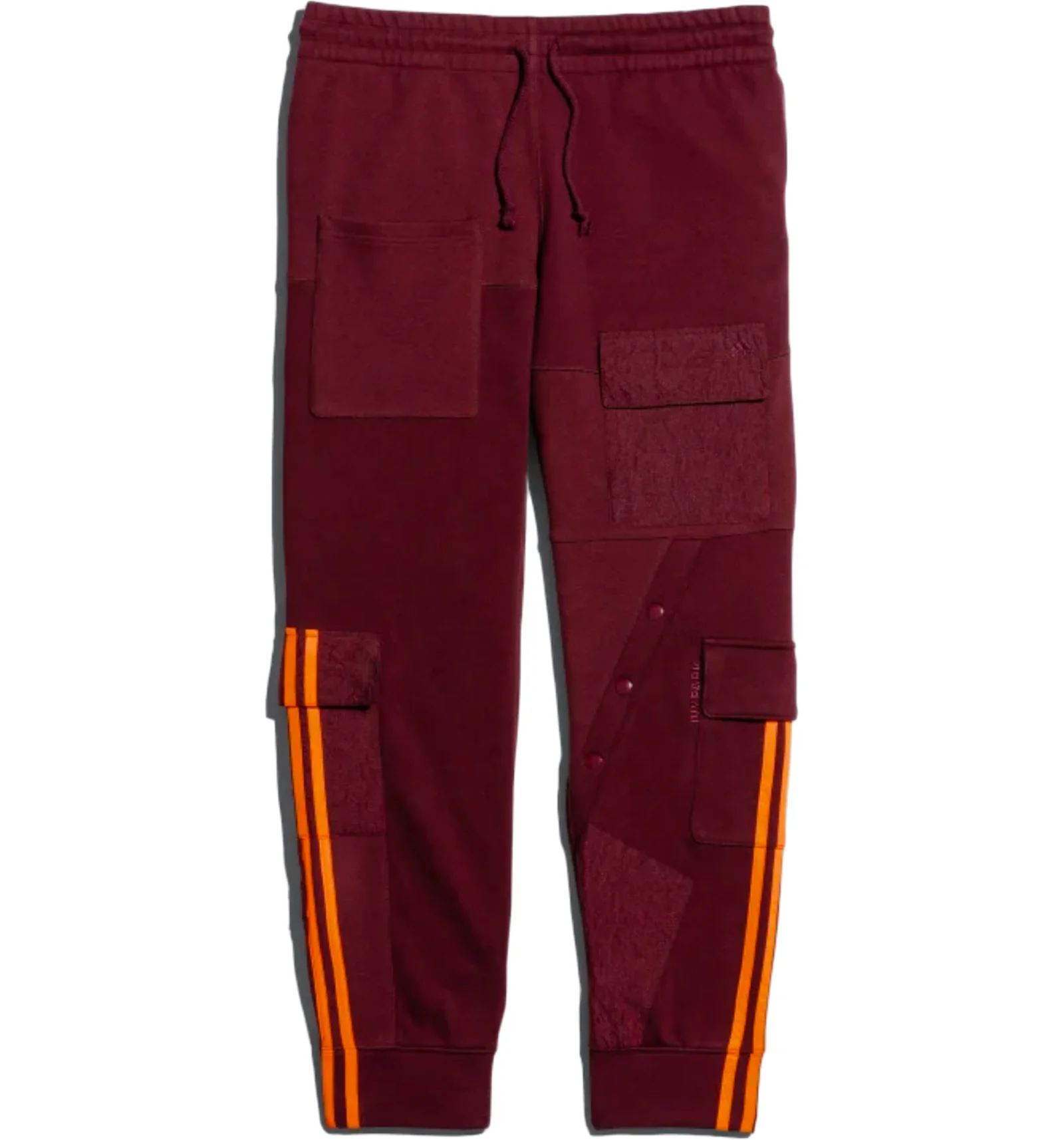 Adidas sweatpants maroon sales