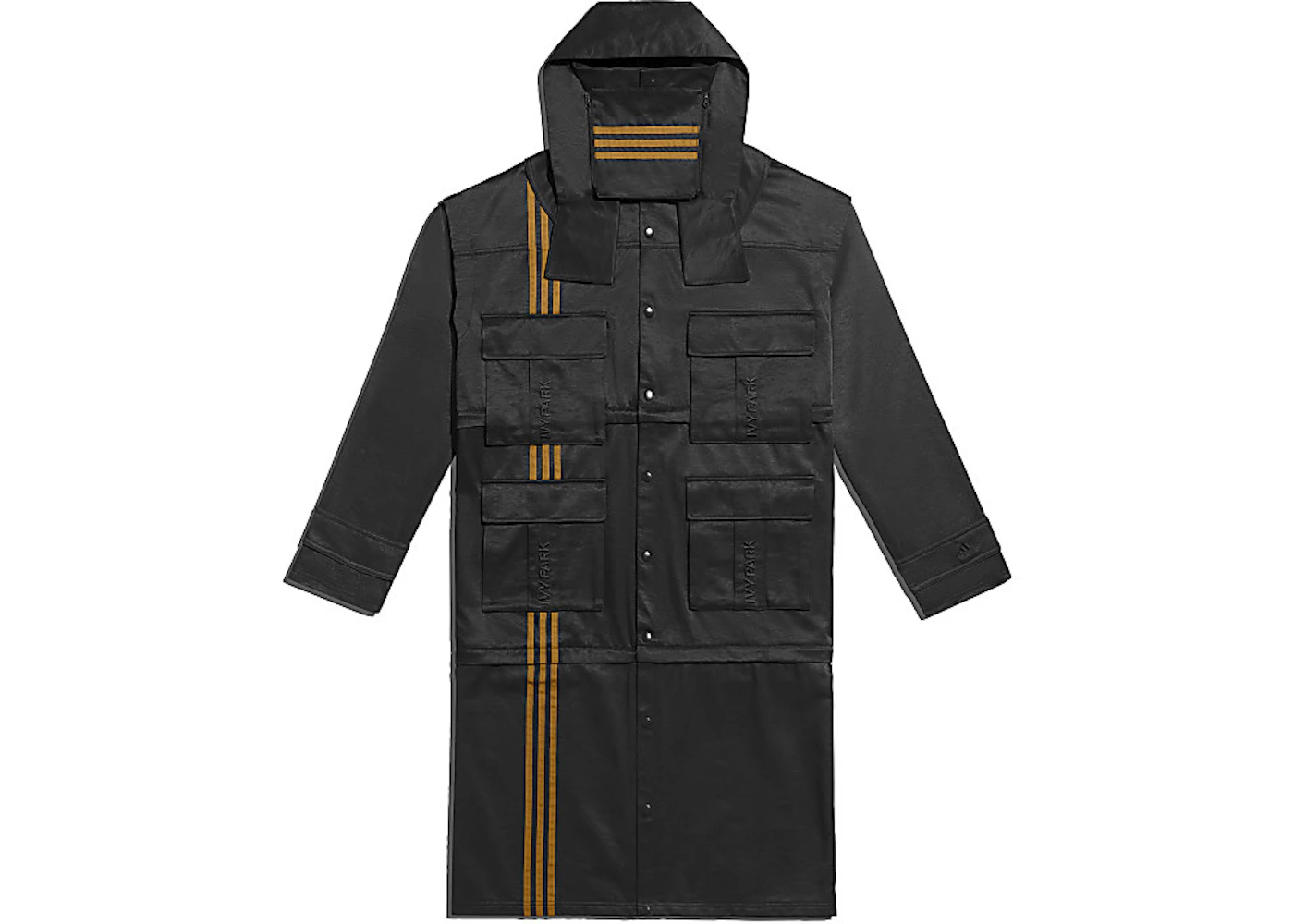 Adidas Ivy Park Convertible Jacket Gender Neutral Black Fw20 Adidas Ivy Park Convertible Jacket Gender Neutral Black Fw20