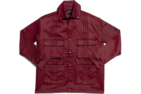 adidas Ivy Park Convertible Track Jacket Maroon - FW19 - US adidas Ivy Park Convertible Track Jacket Maroon - FW19 - US