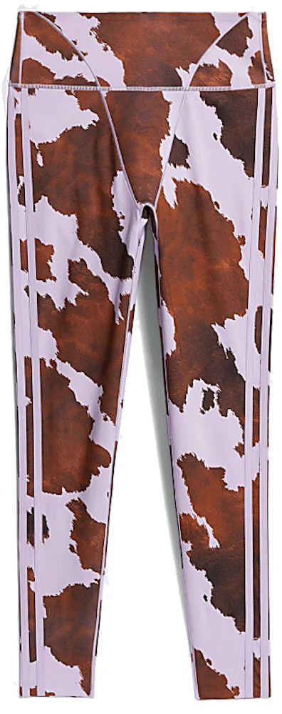 adidas Ivy Park Cow-Print Tights AOP Cow Hide/Purple Glow - SS21 - US