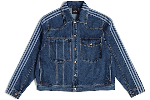 adidas Ivy Park Denim Jacket (All Gender) Dark Denim SS21 US