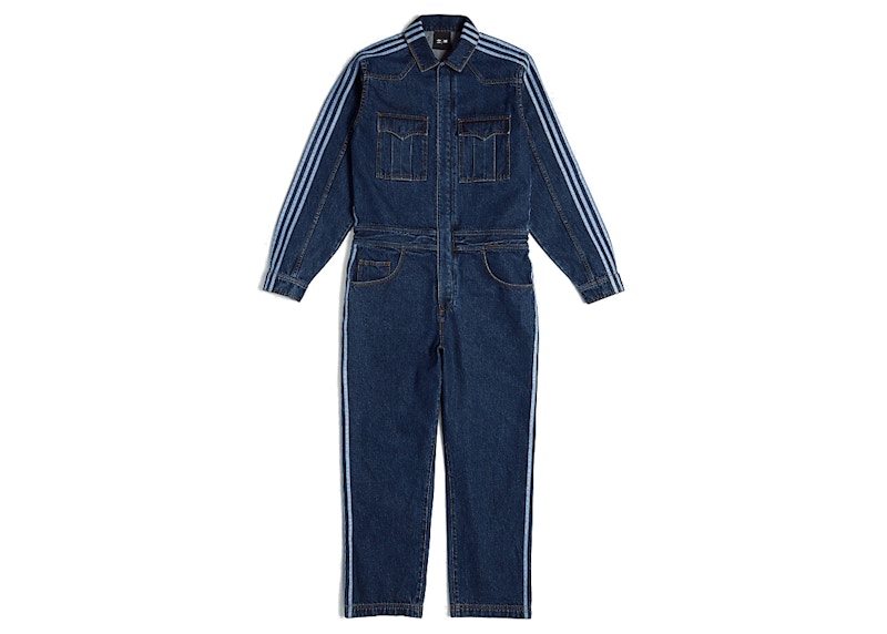 adidas Ivy Park Denim Snap Boiler Suit (All Gender) Dark Denim ...