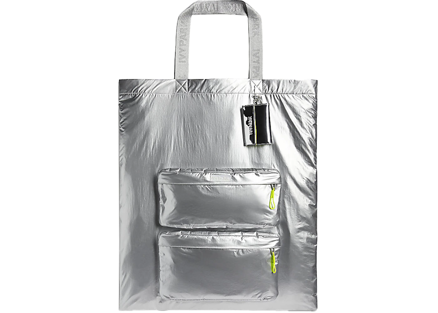 Extreem omverwerping Woning adidas Ivy Park Dipped Tote Bag Silver Metallic/Solar Yellow - SS22 - US