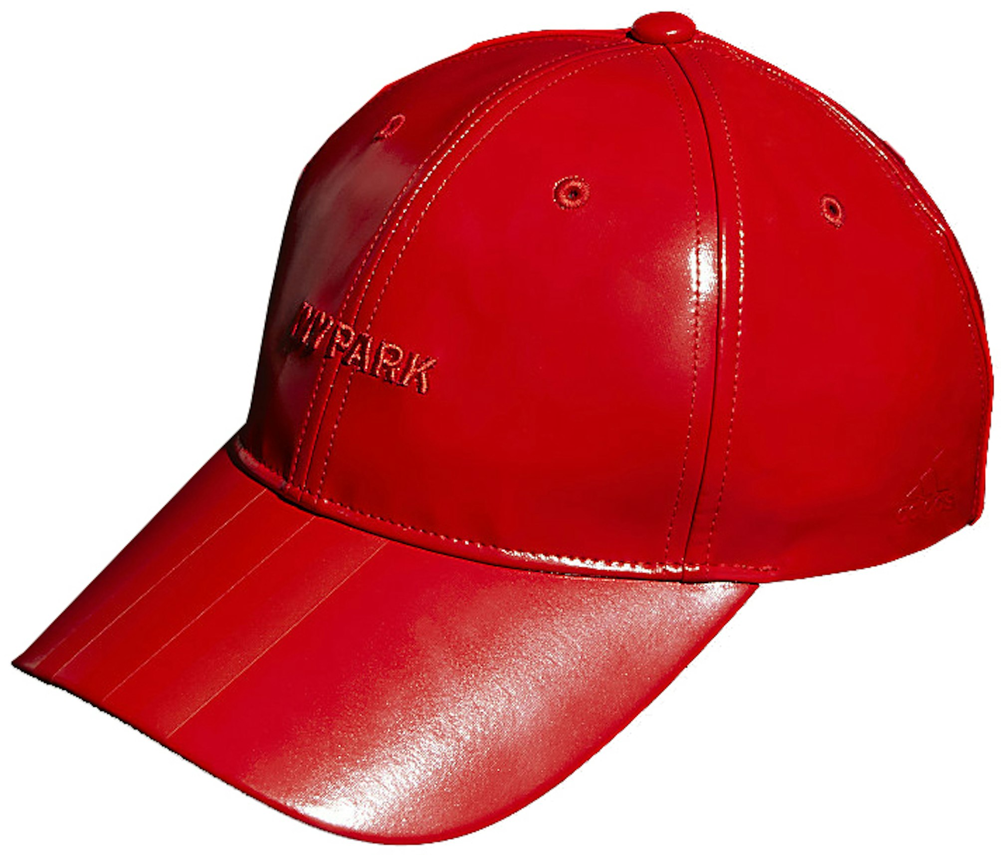 Jabeth Wilson mineraal Uitgaven adidas Ivy Park Faux Latex Baseball Cap Red - SS22 - US
