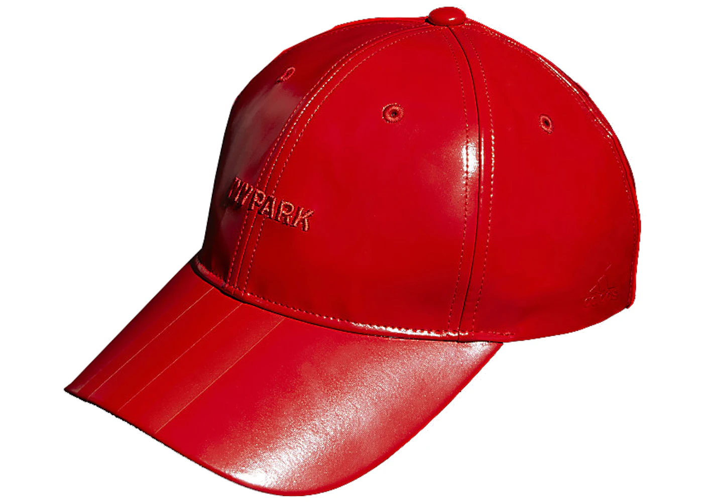 Cappellino da baseball adidas Ivy Park Faux Latex Rosso SS22 IT