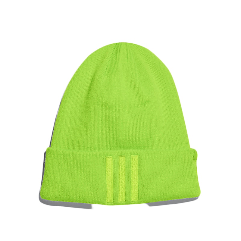 adidas neon beanie